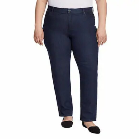 NWOT Gloria Vanderbilt "Amanda" Jeans  | Dark Blue - Picture 1 of 5